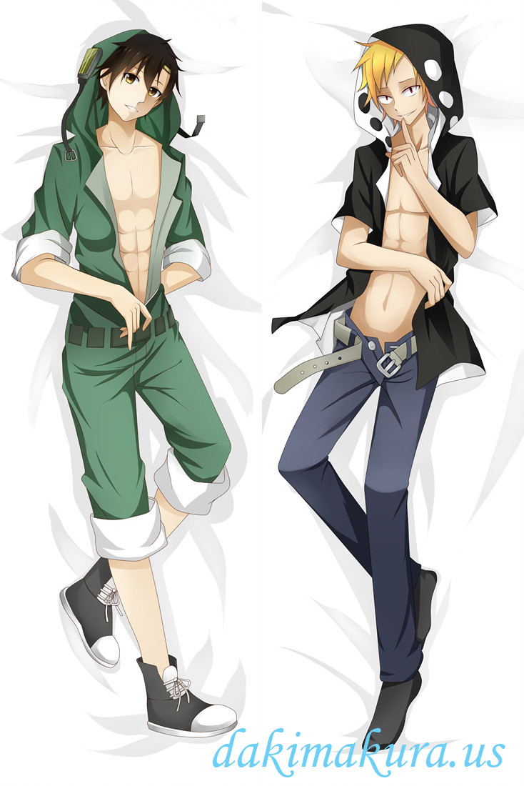 Kousuke Seto and Shuuya Kano - Kagerou Project Male Anime Dakimakura Japanese Hugging Body Pillow Cover